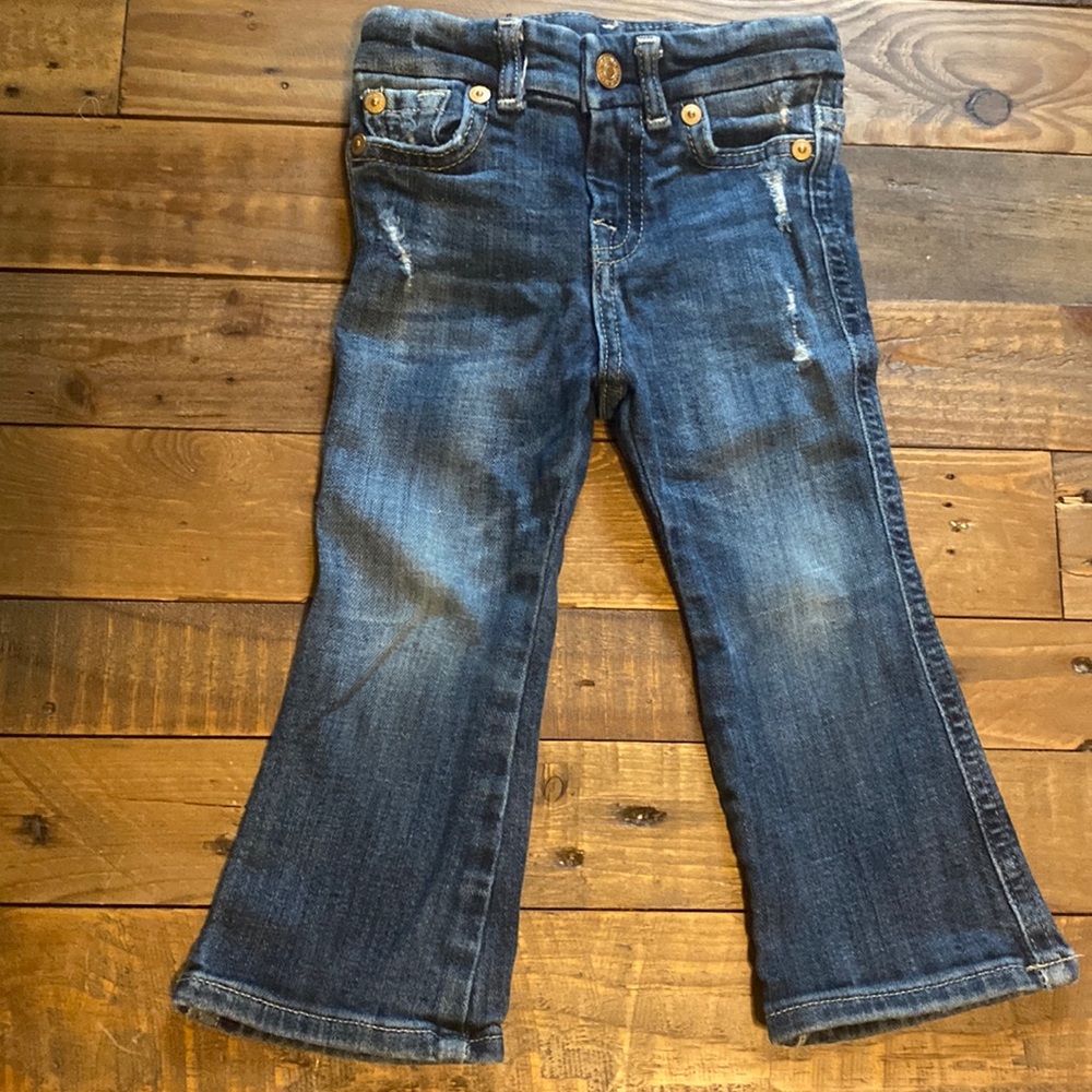 7 for all man kind distressed toddler jeans